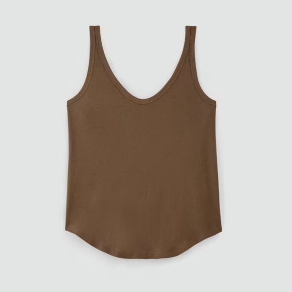 Everlane Air Cami Brown Medium Sold Out - Picture 3 of 6